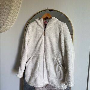 Gerry Cream Sherpa Zip-Up Jacket